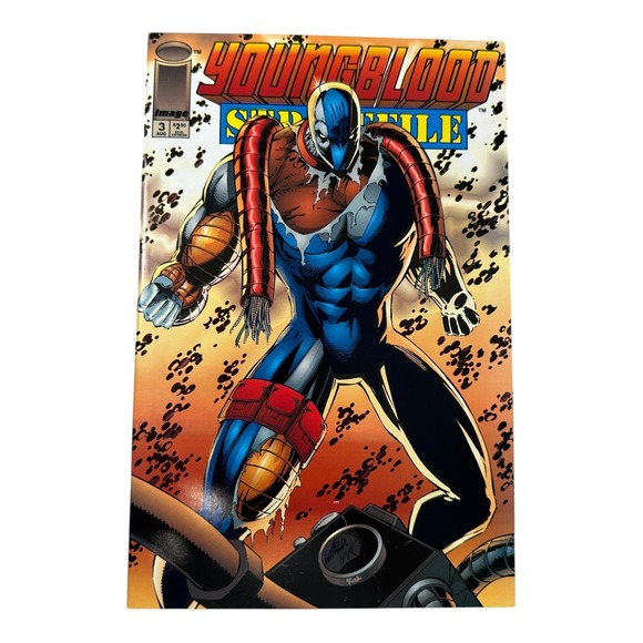 Youngblood Strikefile‎ Comic Book Issue 3 Image Comics August 1993 - Picture 1 of 3